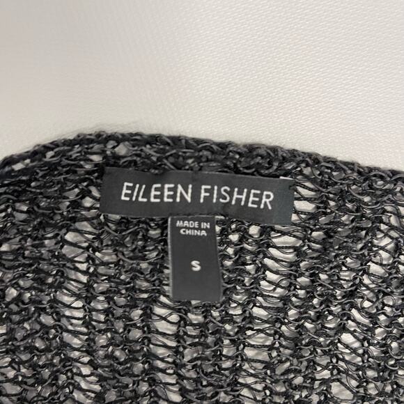 Eileen Fisher Twisted Silk Linen Stitch Women's Tops Size S - Picture 9 of 11